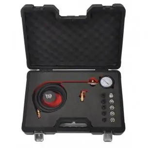 Miernik ciśnienia oleju z końcówkami 0-8Bar