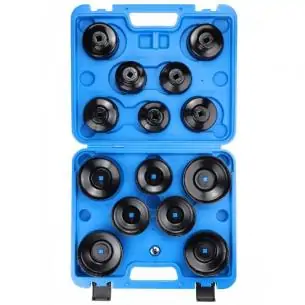 Zestaw 15 nasadek do filtrów oleju